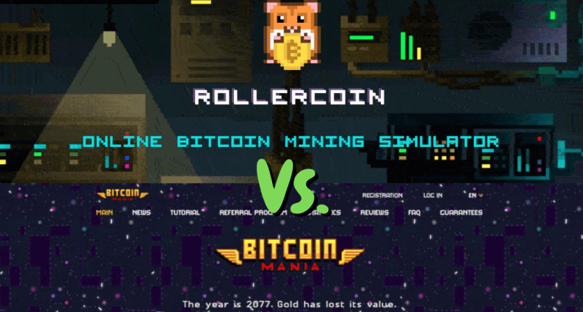 Rollercoin vs Bitcoin Mania – Which is Better?