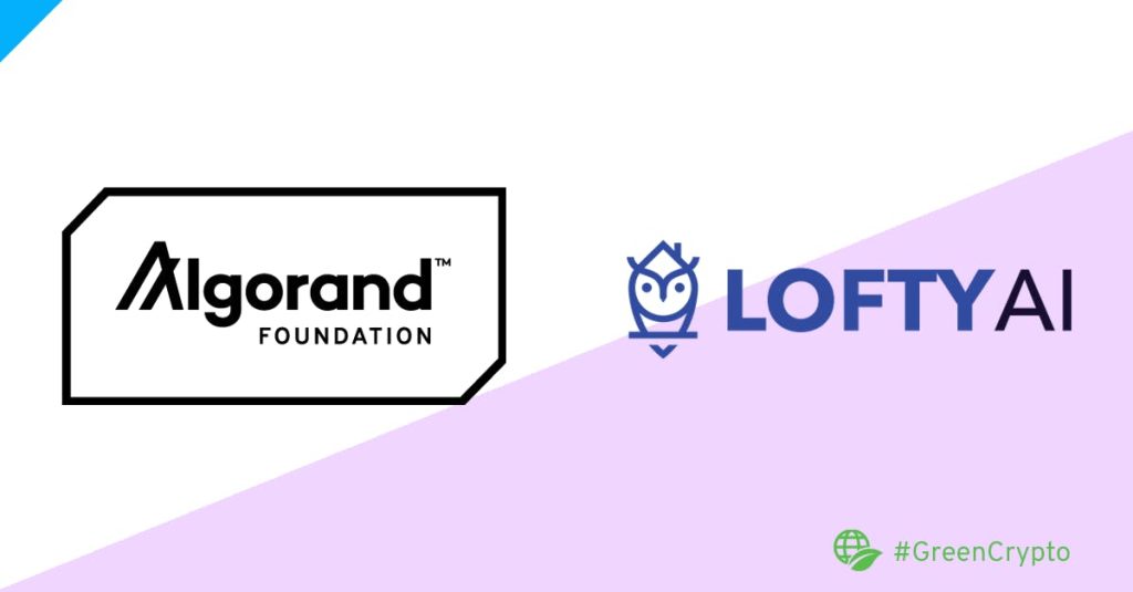 Announcement for Algorand Foundation Grant Award to Lofty AI